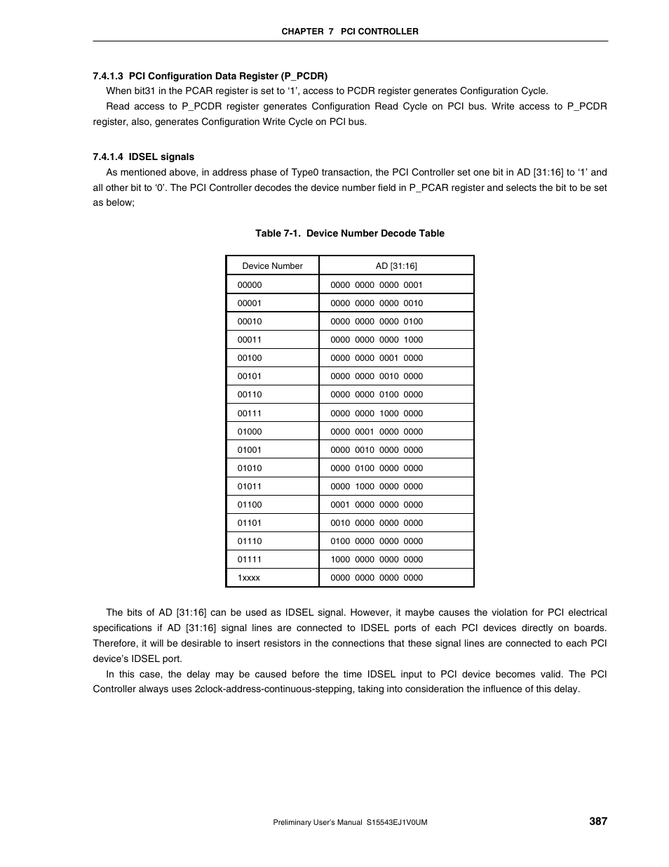 NEC Network Controller uPD98502 User Manual | Page 387 / 595