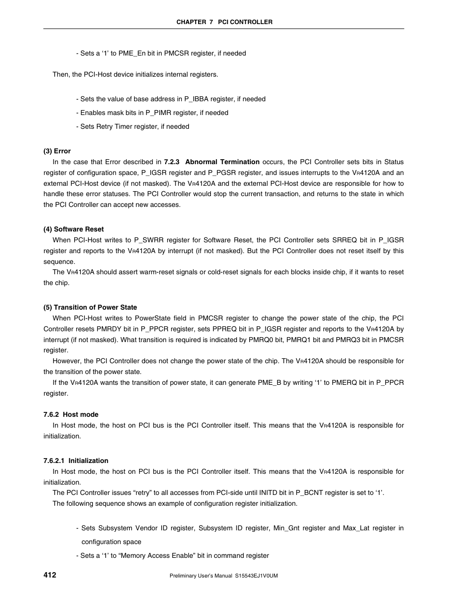 2 host mode | NEC Network Controller uPD98502 User Manual | Page 412 / 595