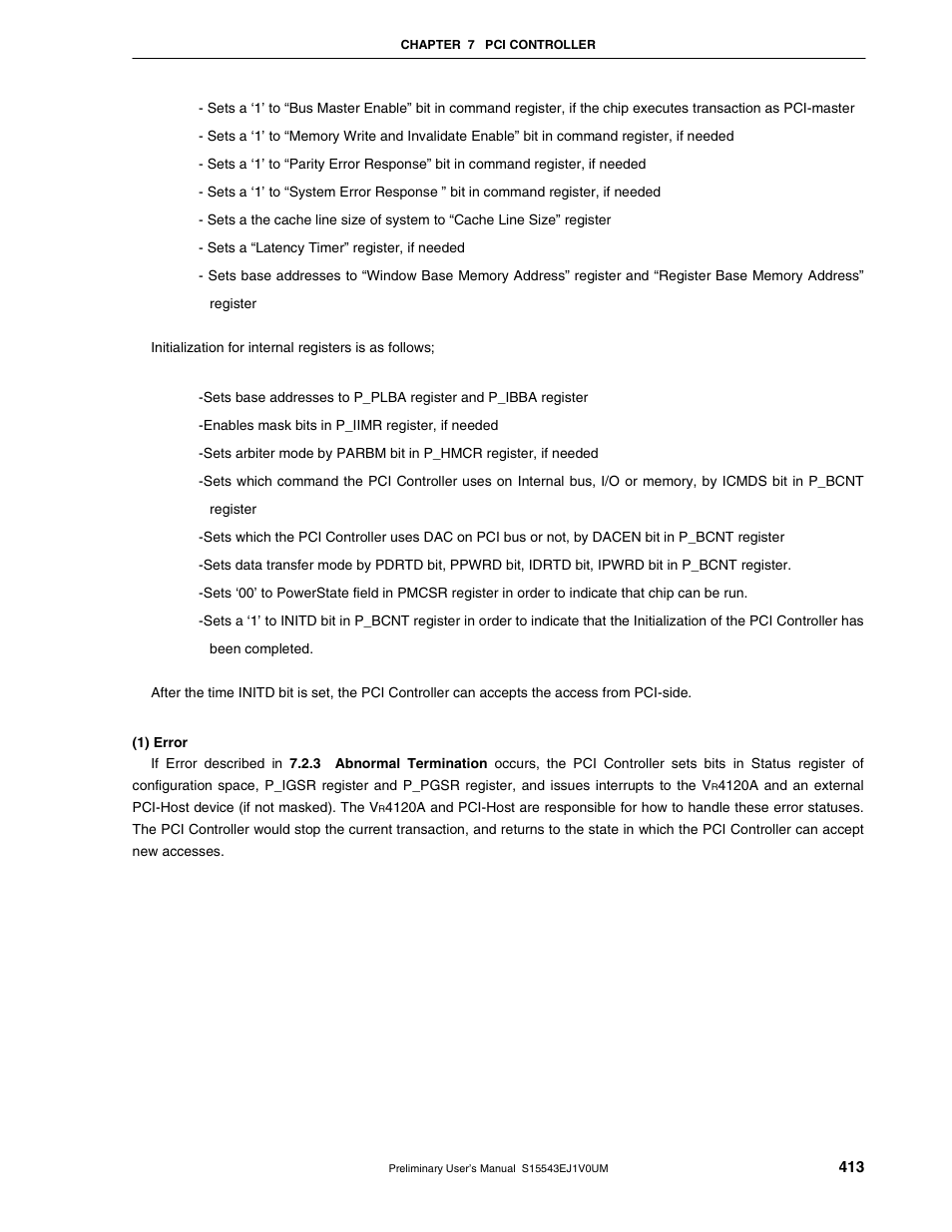 NEC Network Controller uPD98502 User Manual | Page 413 / 595