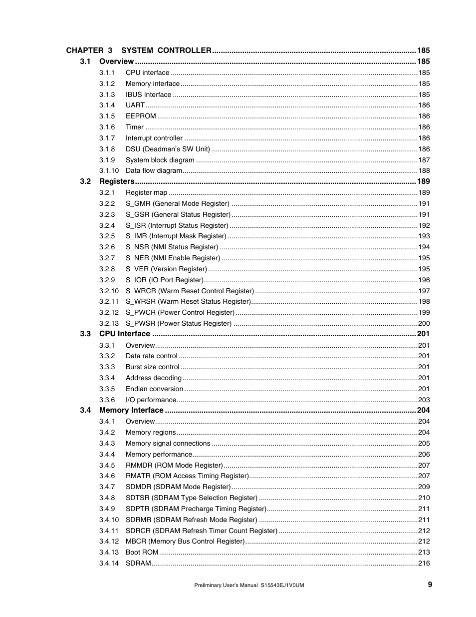NEC Network Controller uPD98502 User Manual | Page 9 / 595
