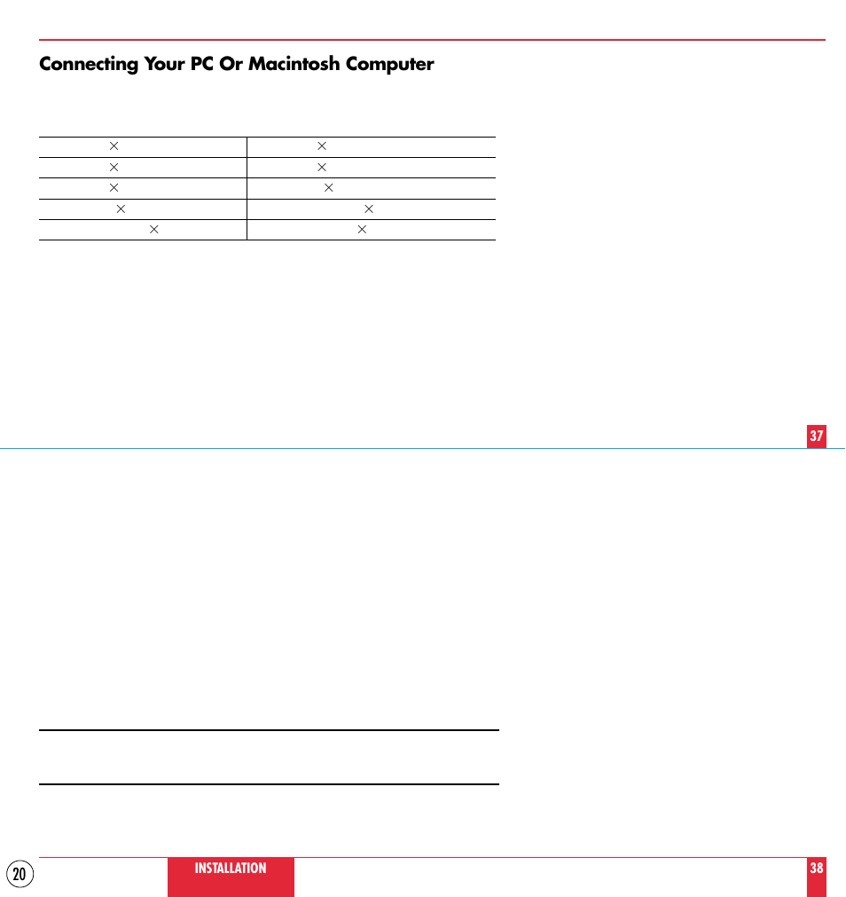 Connecting your pc or macintosh computer | NEC MT1000 User Manual | Page 20 / 44