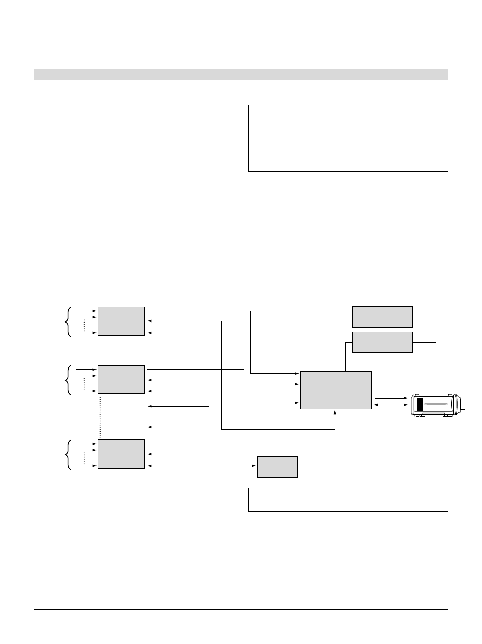 When used with two or more switchers (100 inputs) | NEC XT5000 User Manual | Page 24 / 46