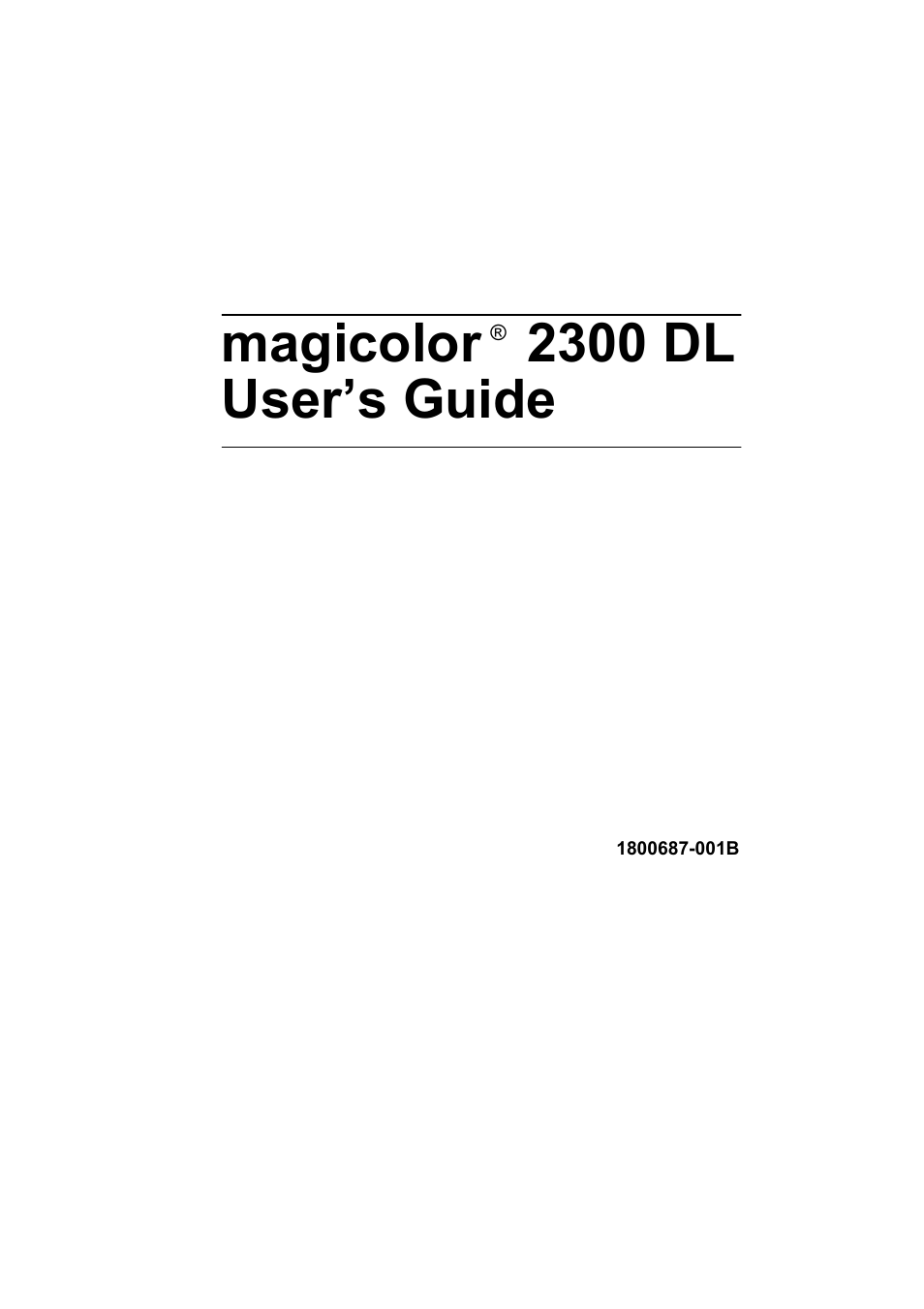 NEC 2300 DL User Manual | 172 pages