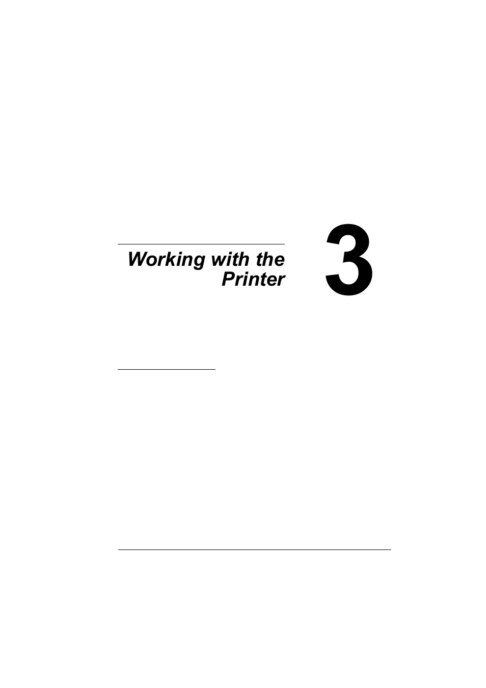 Ch.3 working with the printer, 3 working with the printer | NEC 2300 DL User Manual | Page 37 / 172