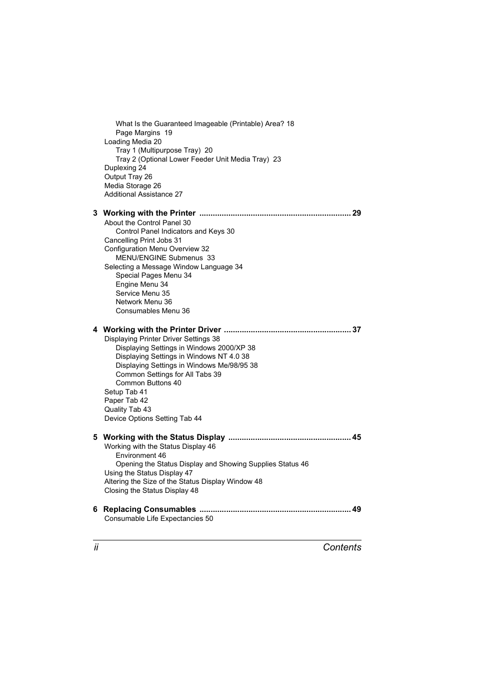 Contents ii | NEC 2300 DL User Manual | Page 4 / 172