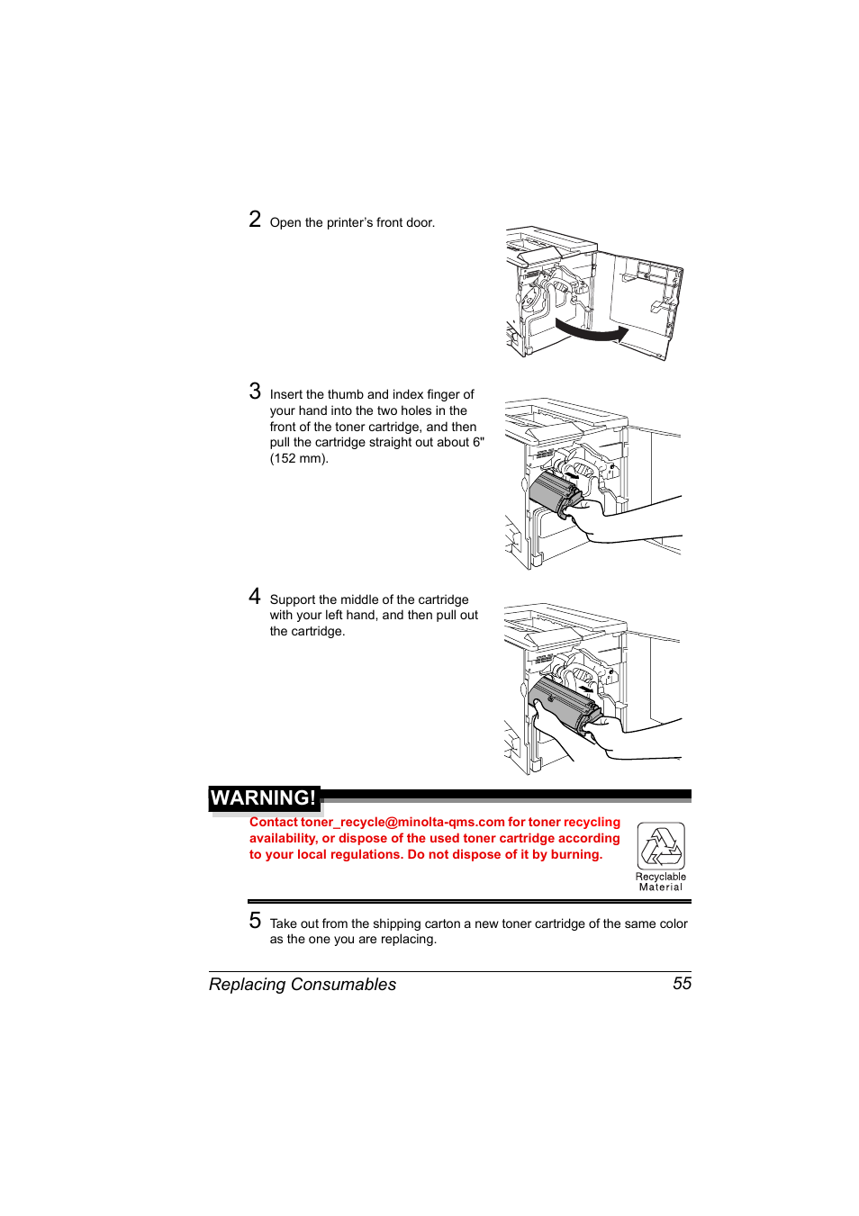 Warning | NEC 2300 DL User Manual | Page 63 / 172