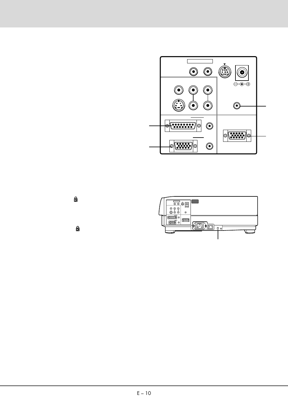 Security sys- tem. microsaver | NEC MT 1020G /820G User Manual | Page 10 / 38