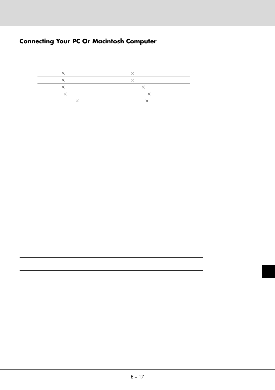 Connecting your pc or macintosh computer | NEC MT 1020G /820G User Manual | Page 17 / 38
