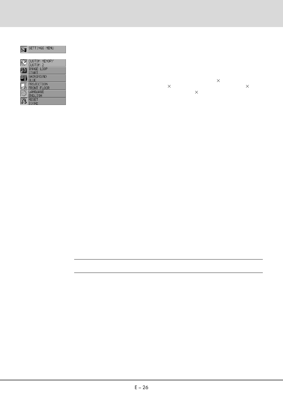NEC MT 1020G /820G User Manual | Page 26 / 38