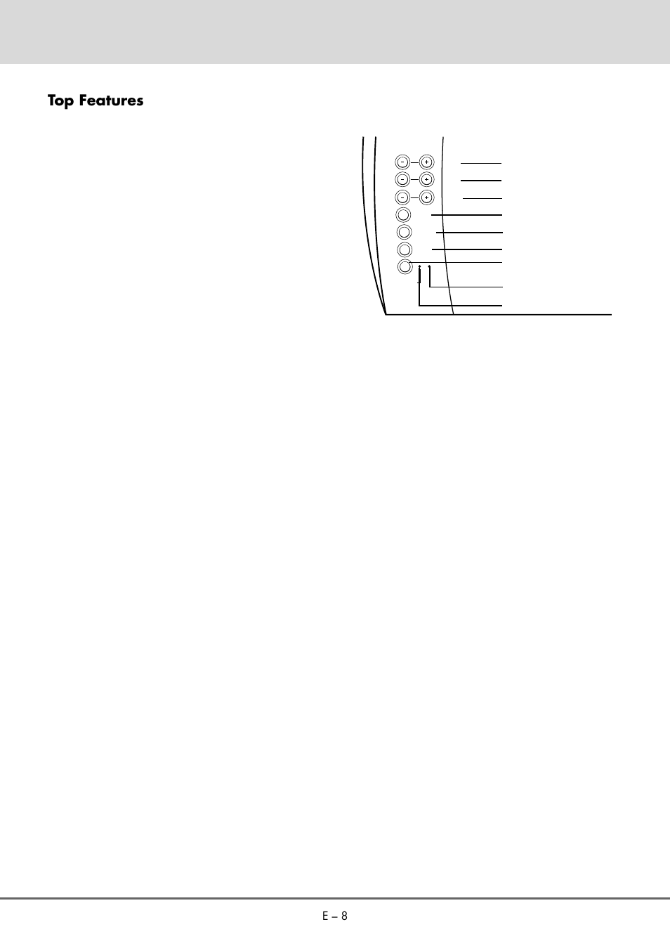 Top features | NEC MT 1020G /820G User Manual | Page 8 / 38