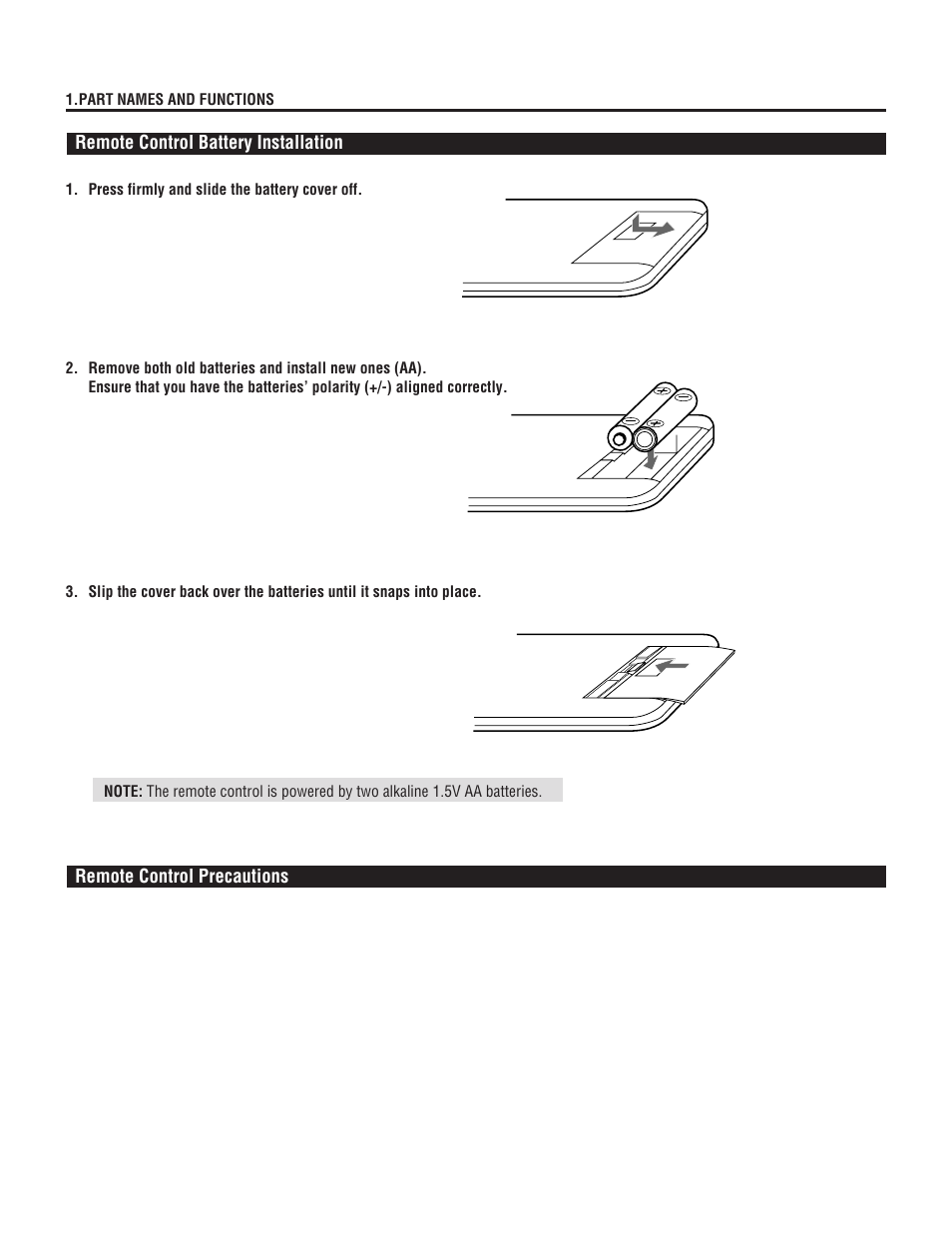 NEC XL-6500G User Manual | Page 14 / 82