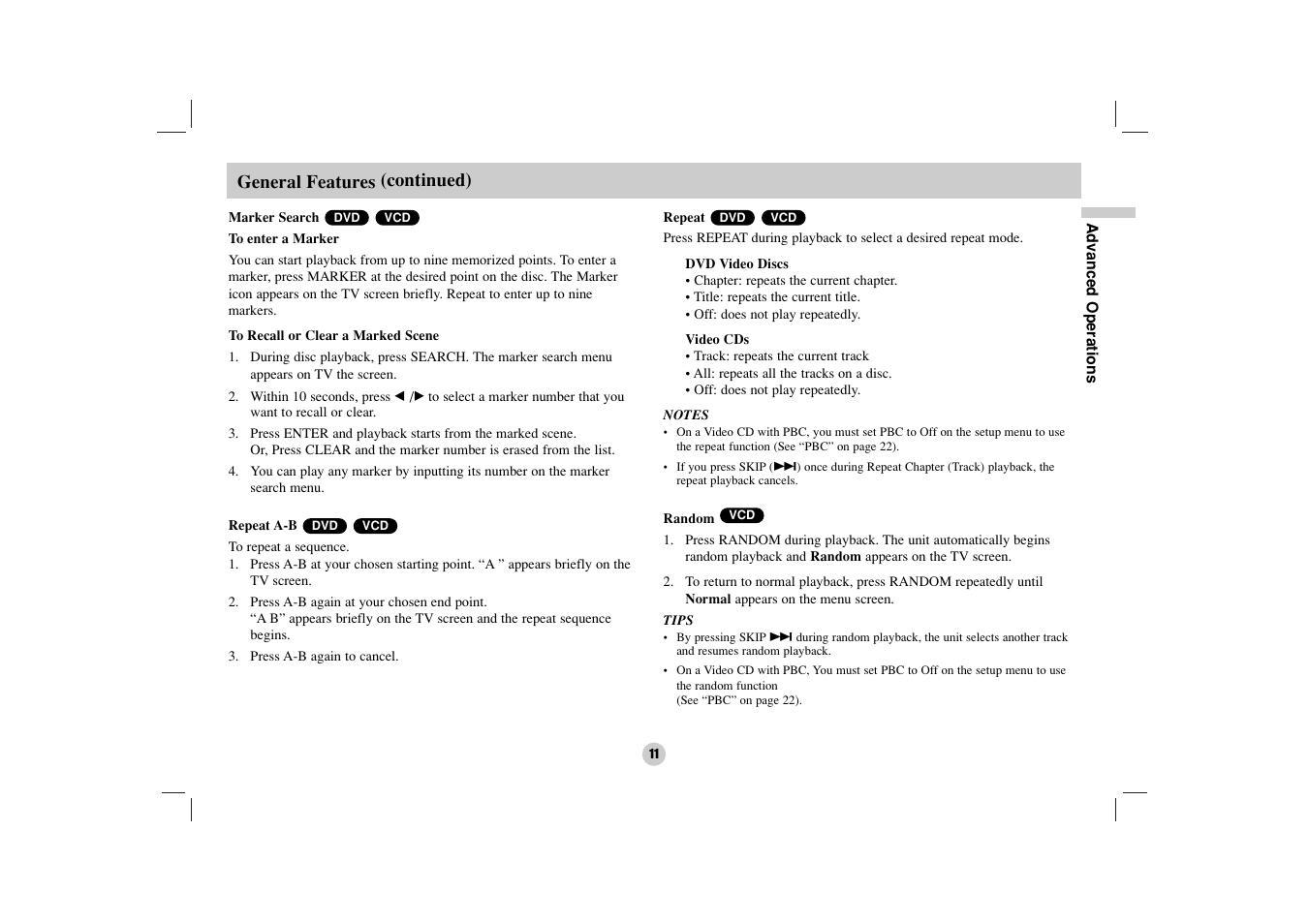 NEC NDV-27 User Manual | Page 11 / 30