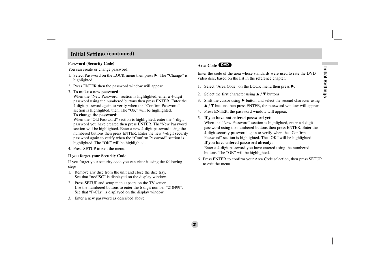 NEC NDV-27 User Manual | Page 21 / 30