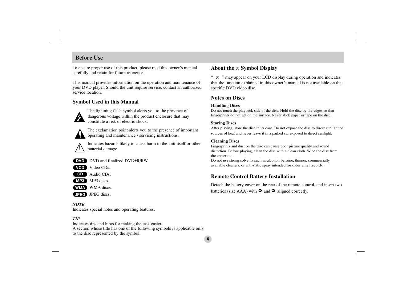 NEC NDV-27 User Manual | Page 4 / 30