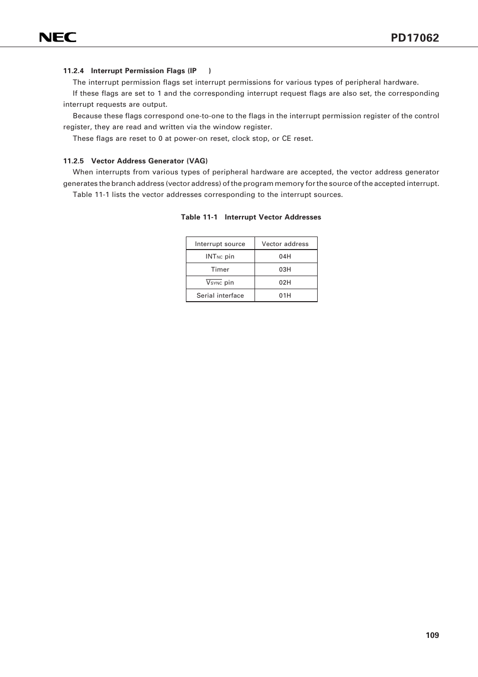 NEC PD17062 User Manual | Page 109 / 296