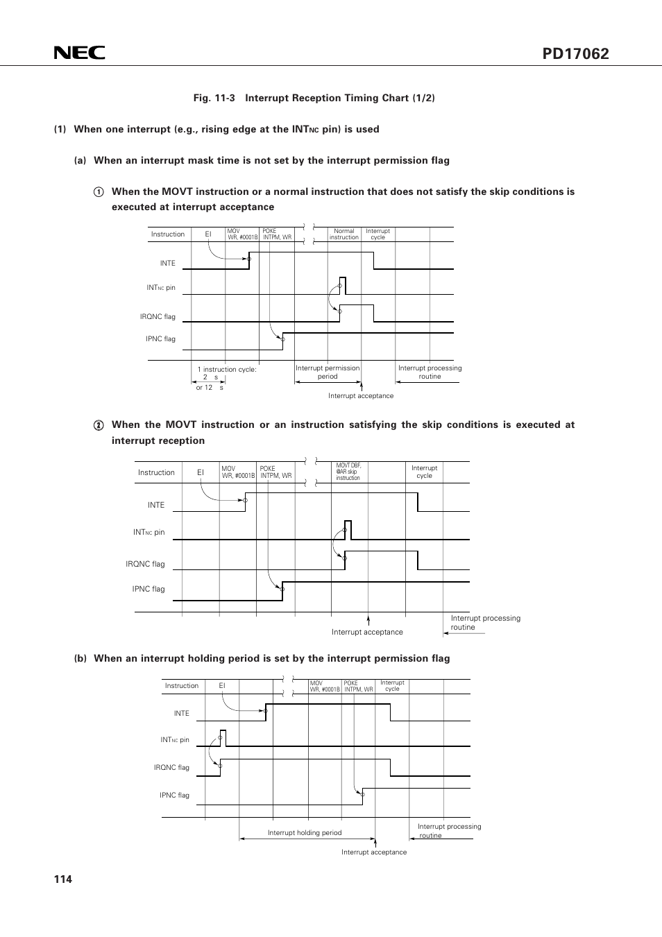 NEC PD17062 User Manual | Page 114 / 296