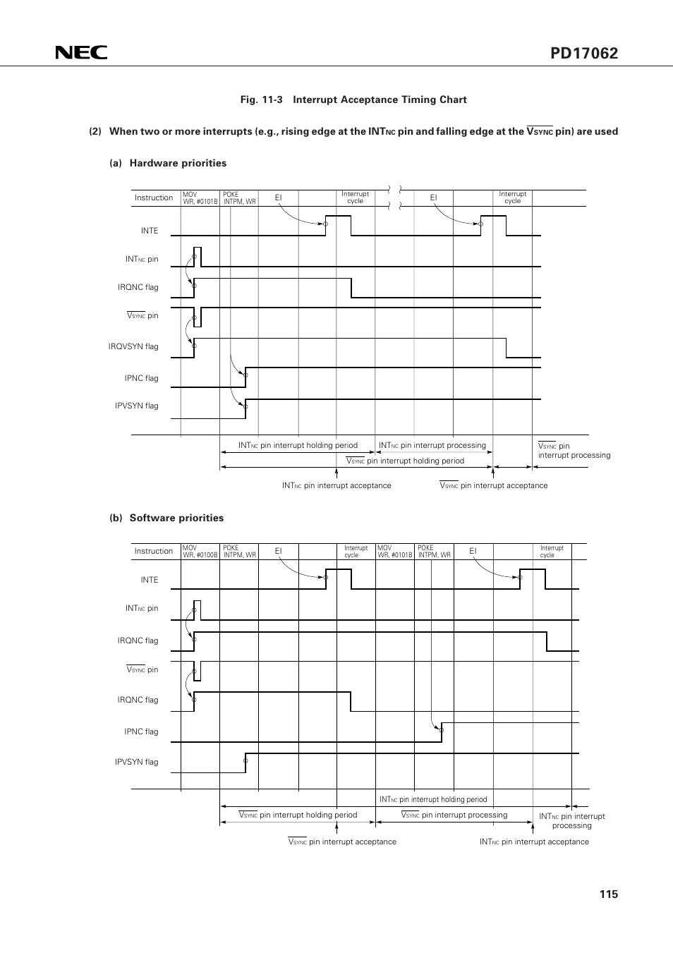NEC PD17062 User Manual | Page 115 / 296