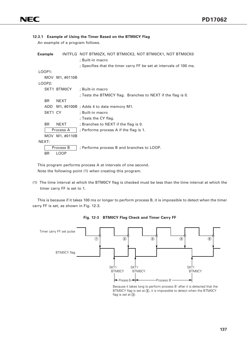 NEC PD17062 User Manual | Page 137 / 296