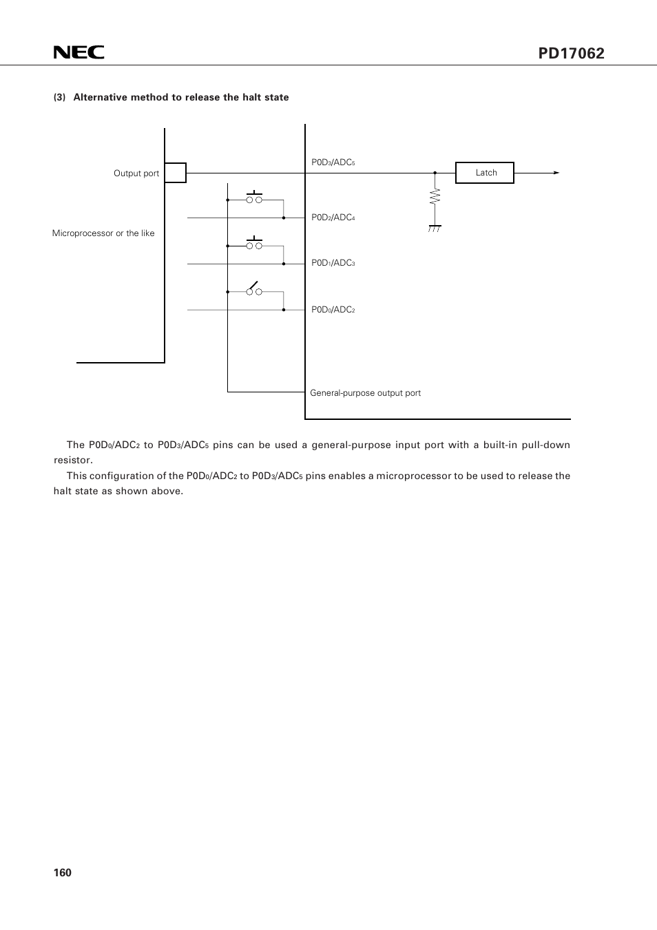 NEC PD17062 User Manual | Page 160 / 296
