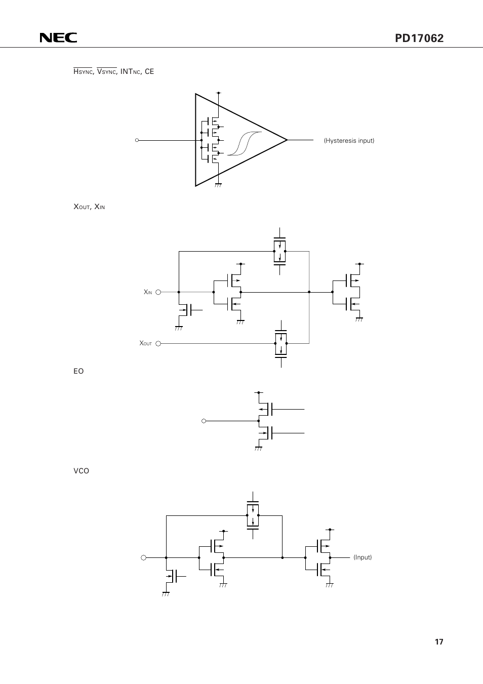 NEC PD17062 User Manual | Page 17 / 296