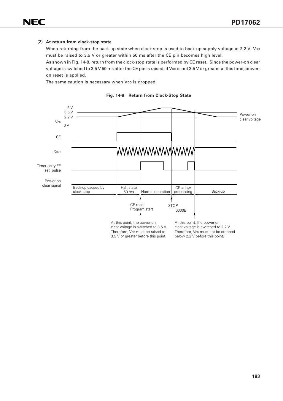 NEC PD17062 User Manual | Page 183 / 296