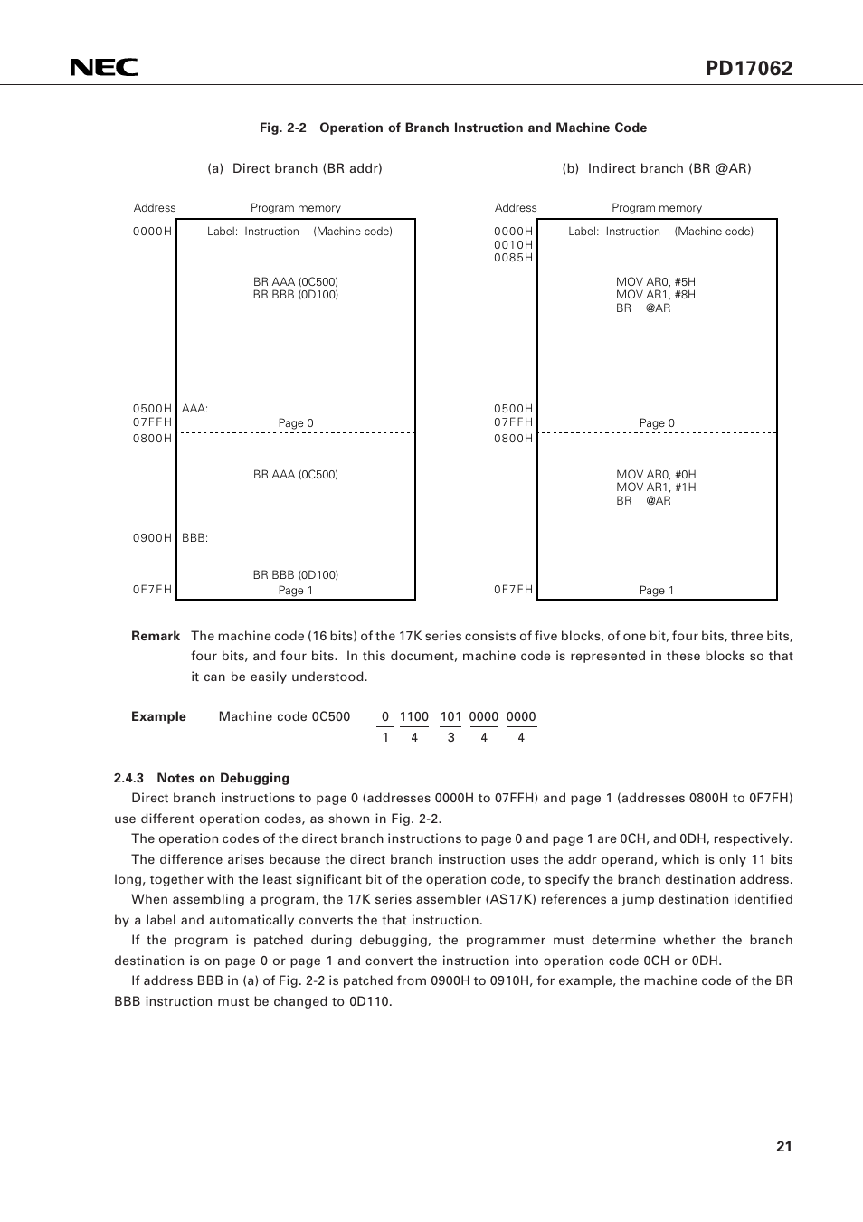 NEC PD17062 User Manual | Page 21 / 296