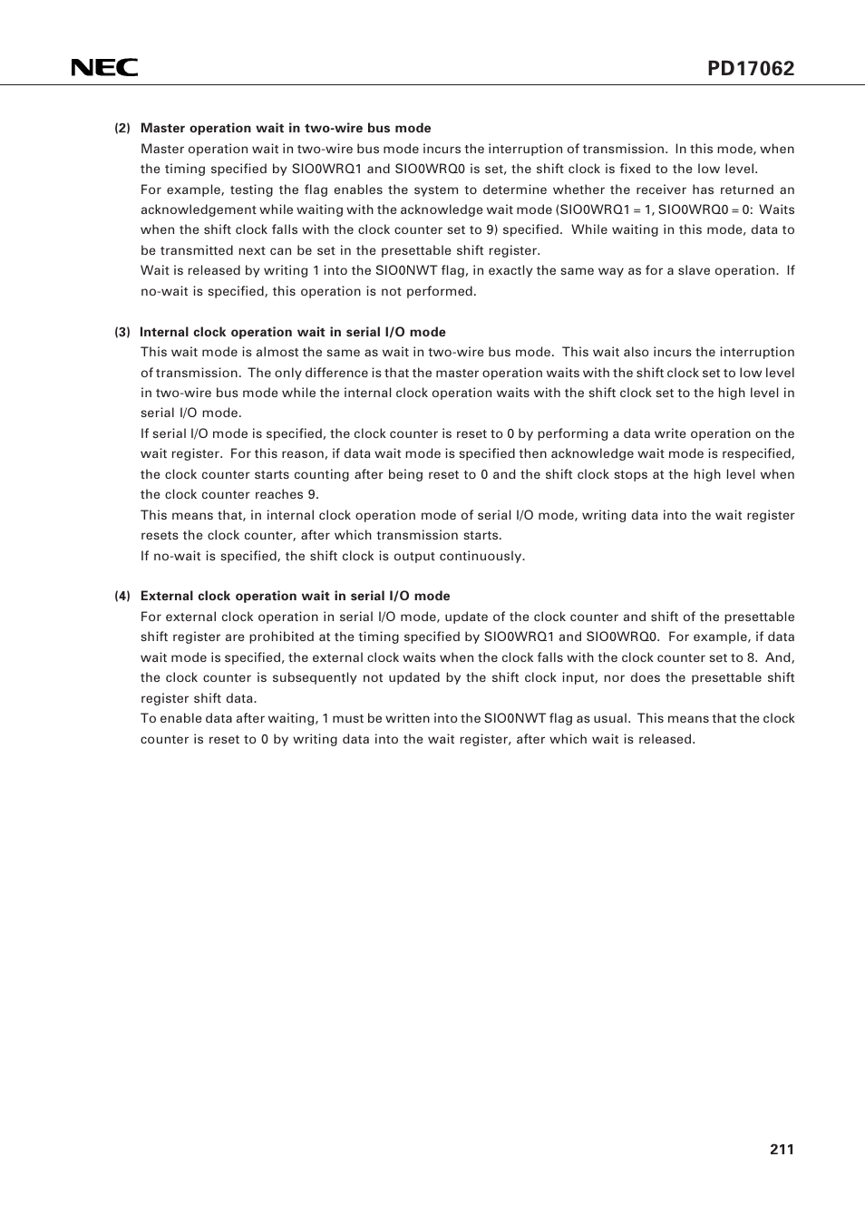 NEC PD17062 User Manual | Page 211 / 296