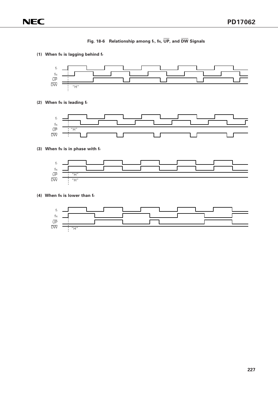 NEC PD17062 User Manual | Page 227 / 296