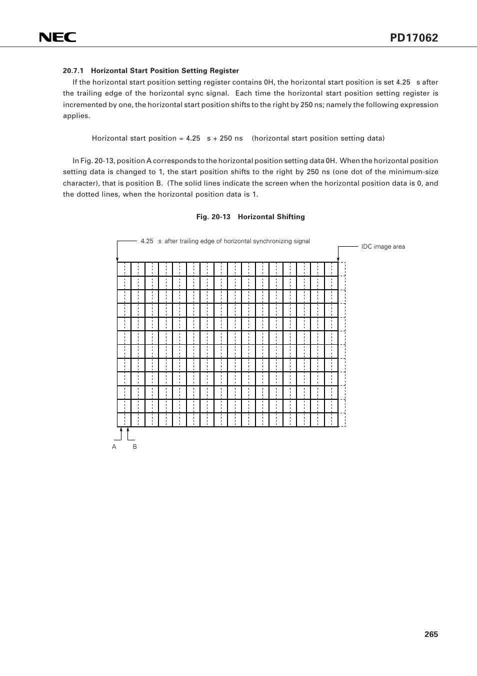 NEC PD17062 User Manual | Page 265 / 296
