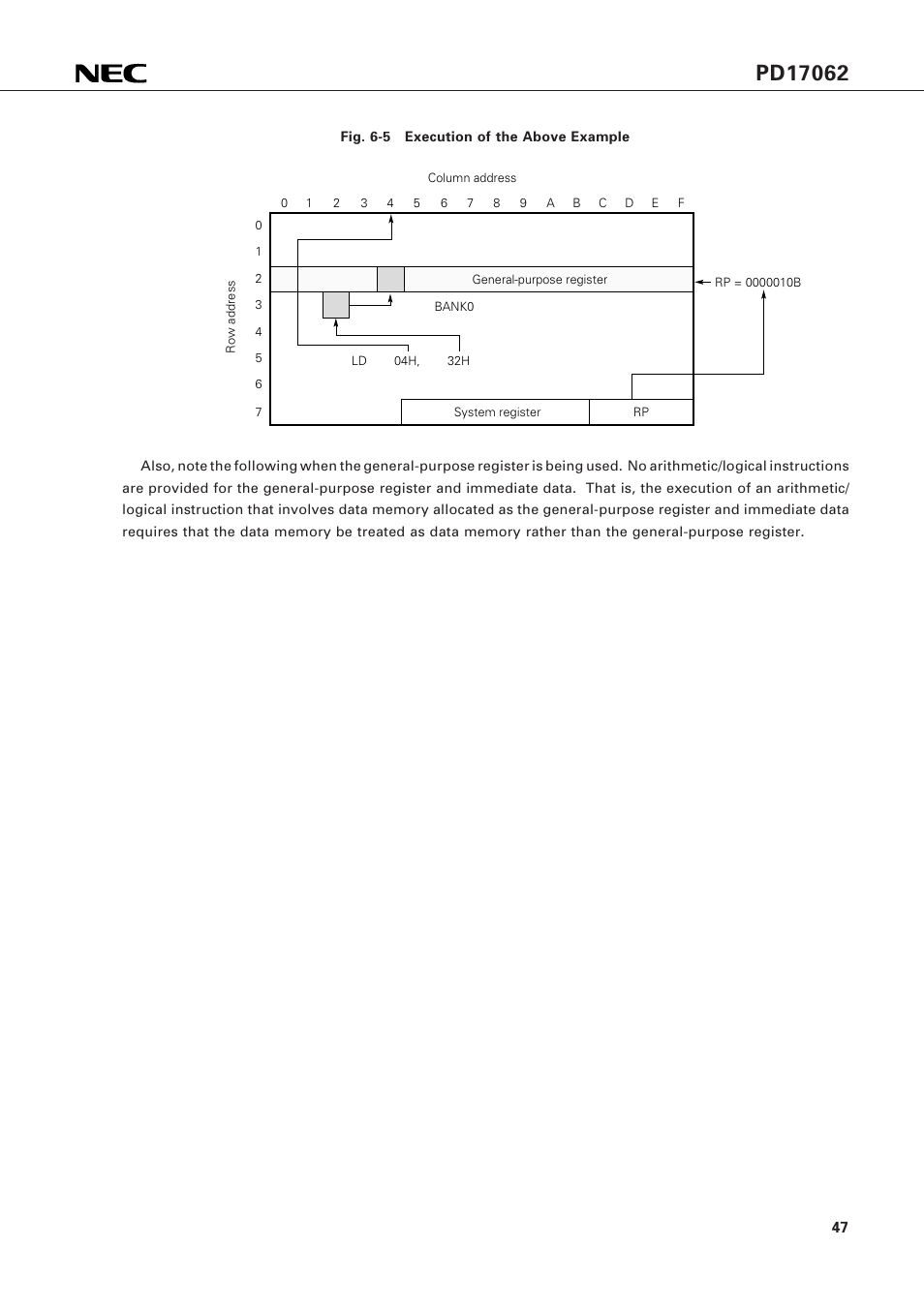 NEC PD17062 User Manual | Page 47 / 296