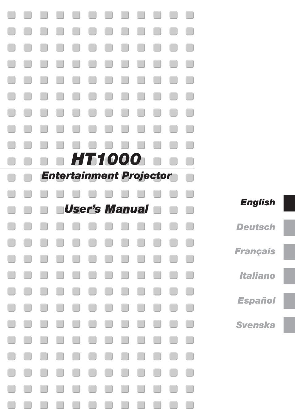 Ht1000 | NEC HT1000 User Manual | Page 5 / 66