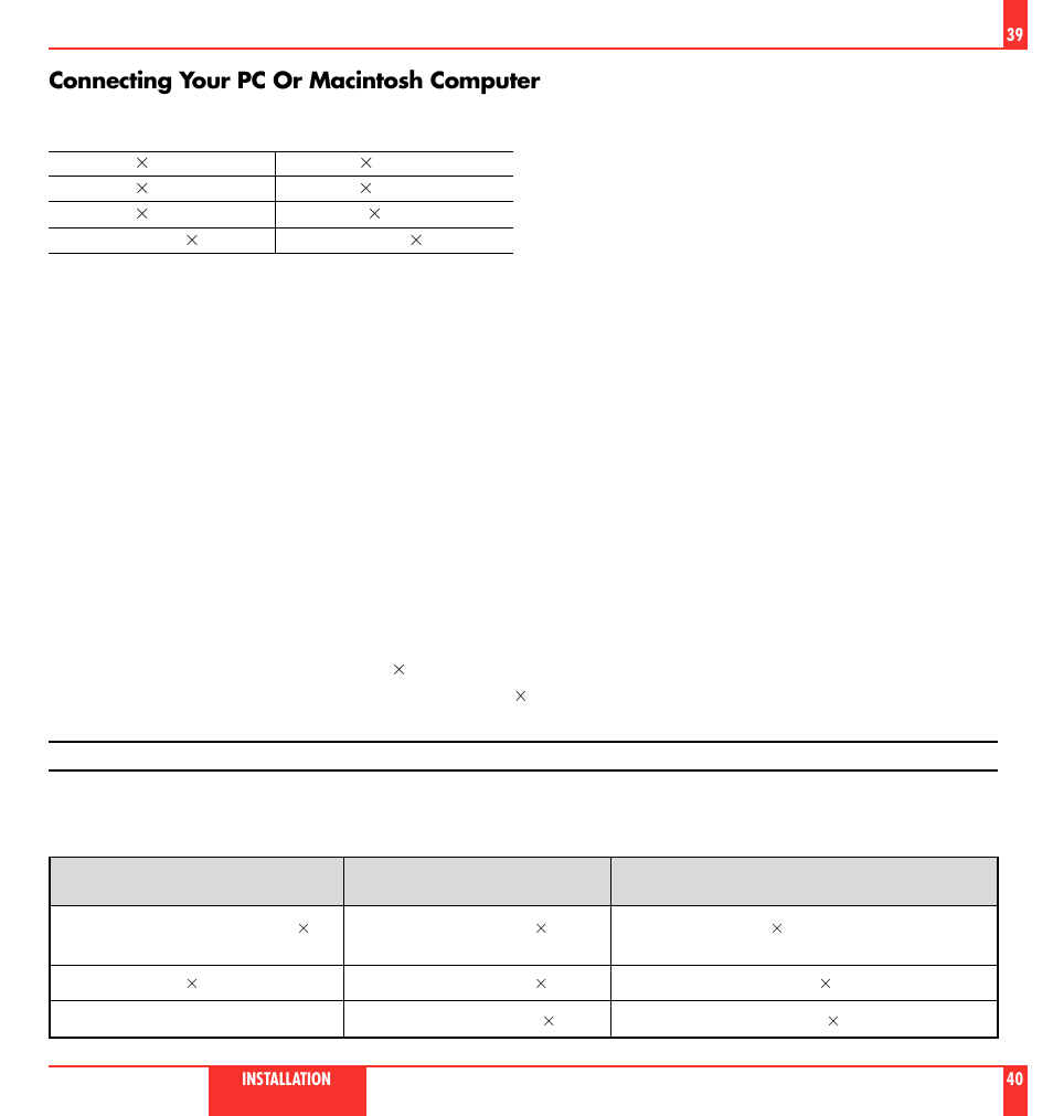 Connecting your pc or macintosh computer | NEC MultiSync LT 80 User Manual | Page 21 / 45