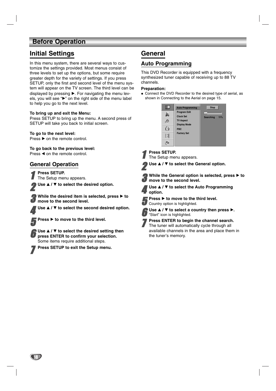 NEC NDR50 User Manual | Page 18 / 62