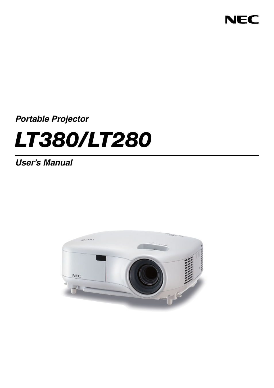 NEC LT380 User Manual | 133 pages