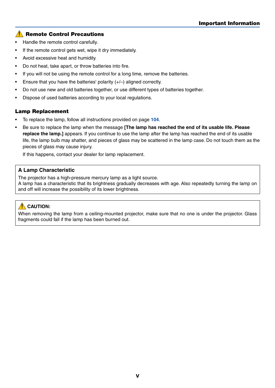 NEC LT380 User Manual | Page 7 / 133