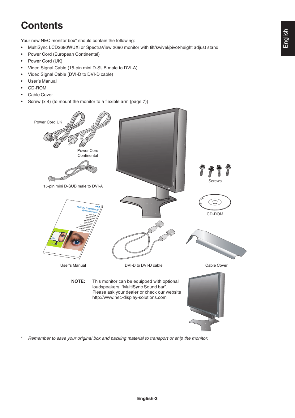 NEC 2690 User Manual | Page 5 / 29