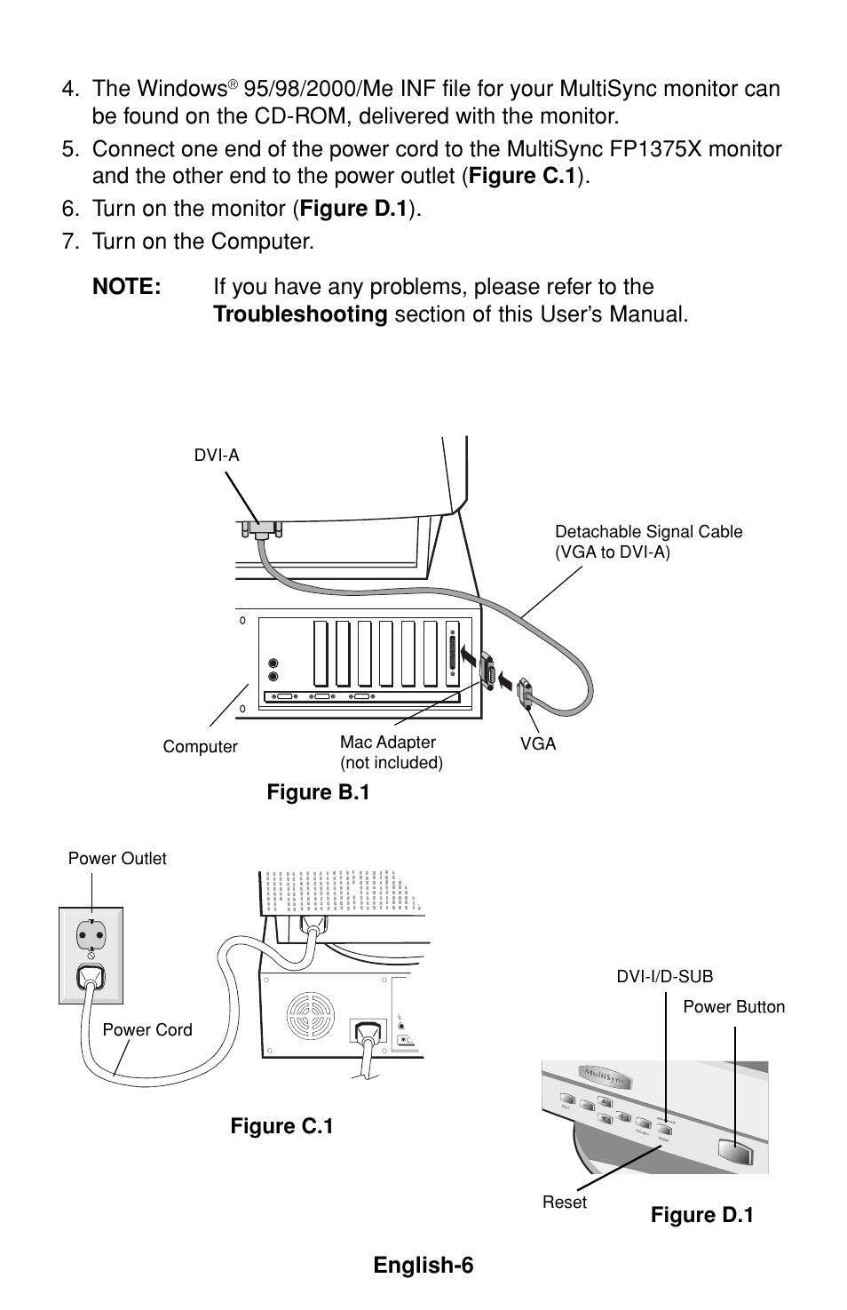 NEC FP1375X User Manual | Page 7 / 23