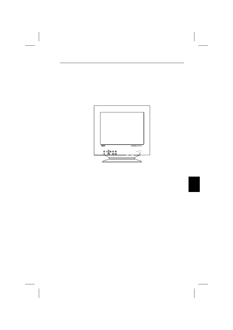 NEC E1100+ User Manual | Page 75 / 115