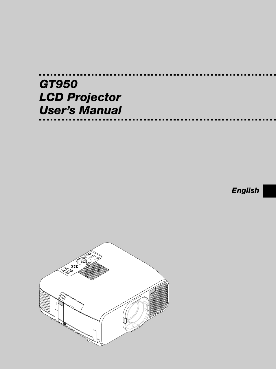 NEC GT950 User Manual | 66 pages