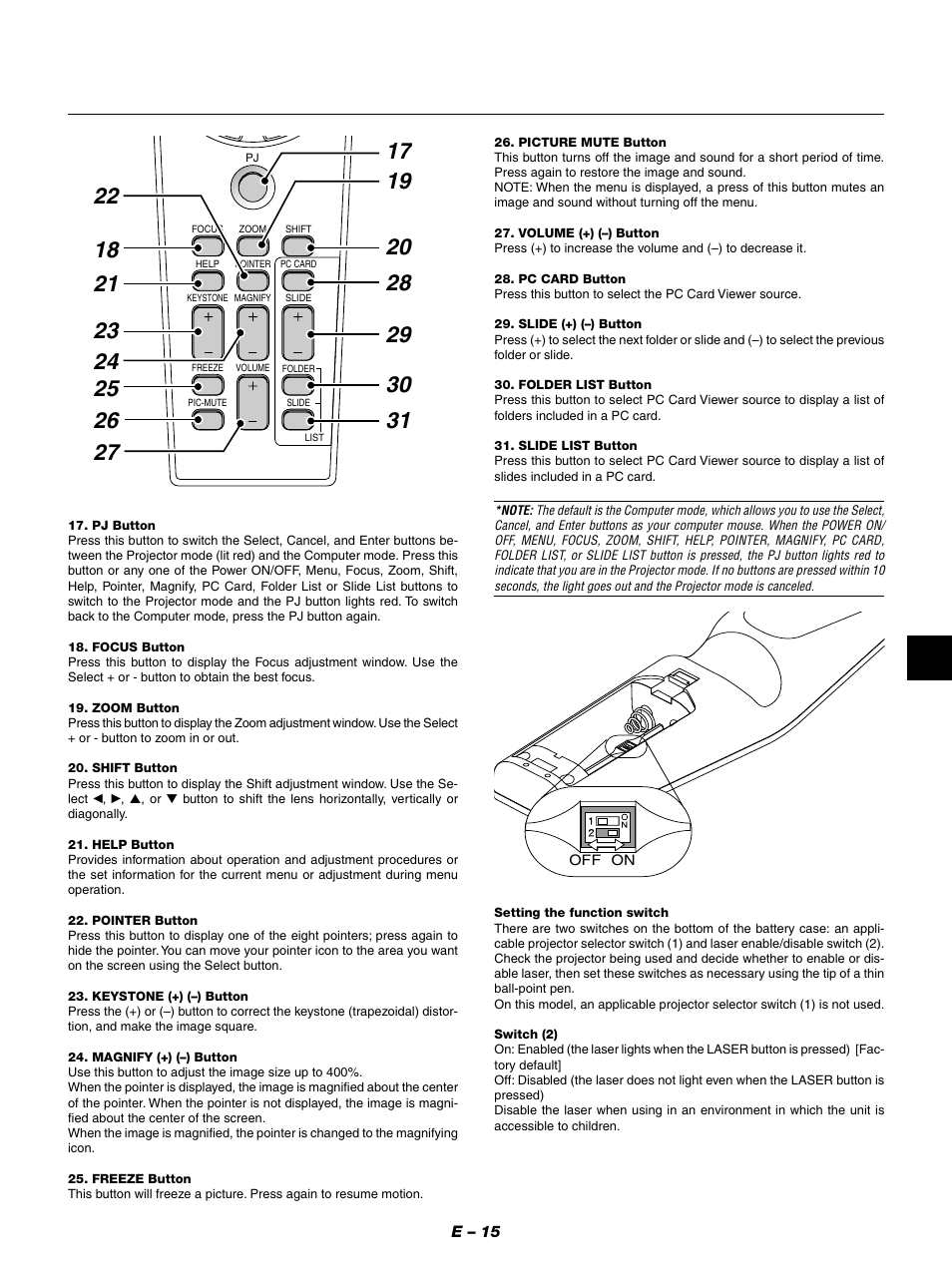 NEC GT950 User Manual | Page 15 / 66
