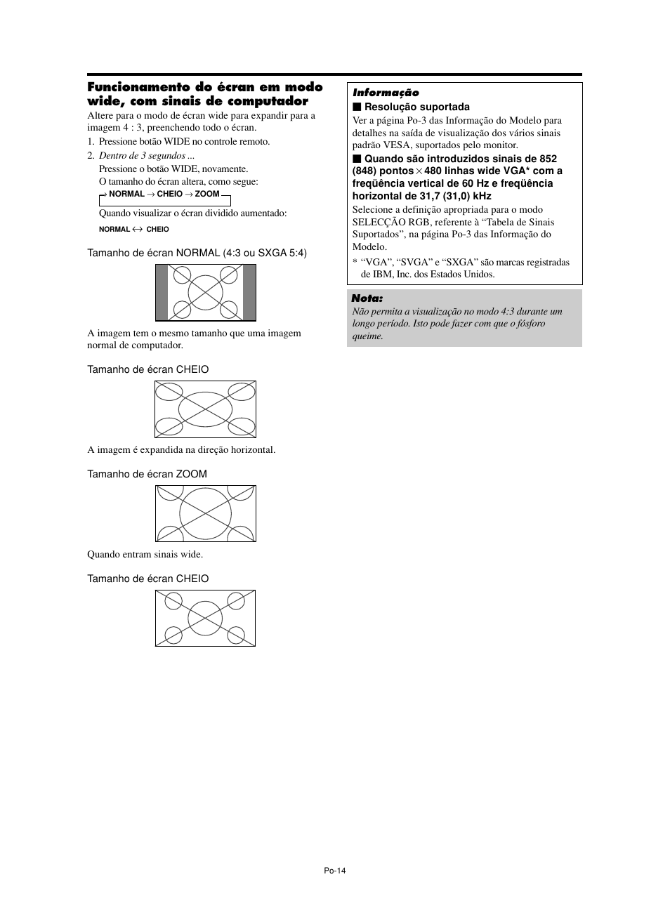 NEC split screen Model User Manual | Page 124 / 148