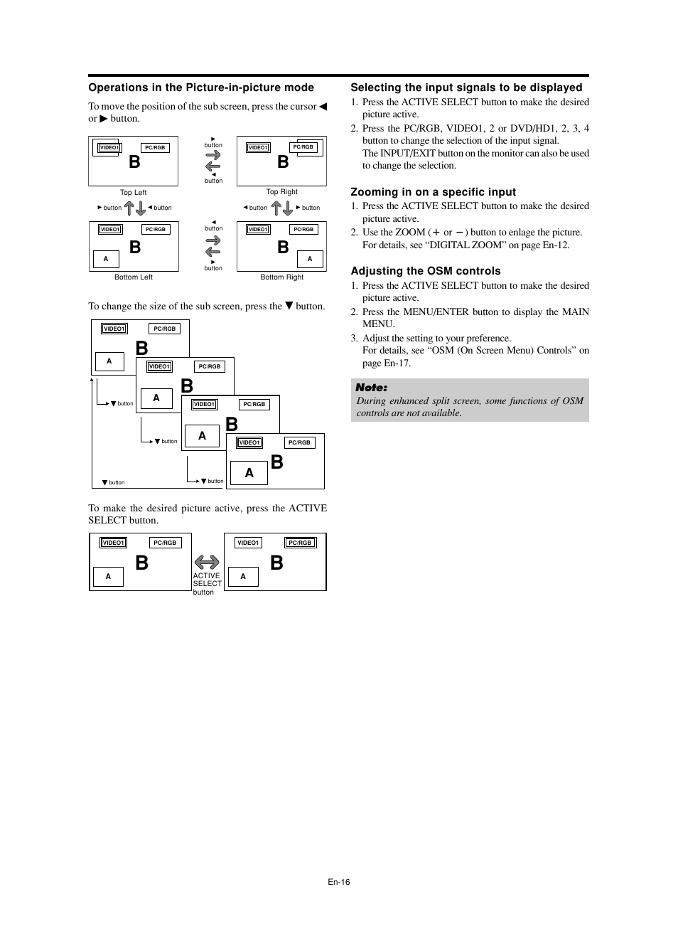 NEC split screen Model User Manual | Page 18 / 148