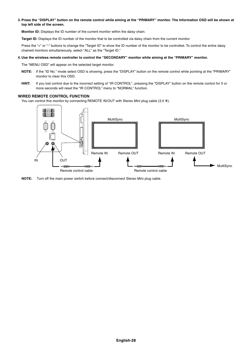 NEC MultiSync S521 User Manual | Page 30 / 39