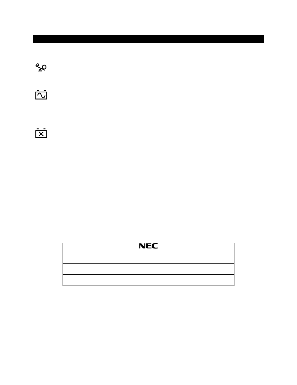 NEC 500 UPS Uninterruptible N8580-31 User Manual | Page 12 / 15