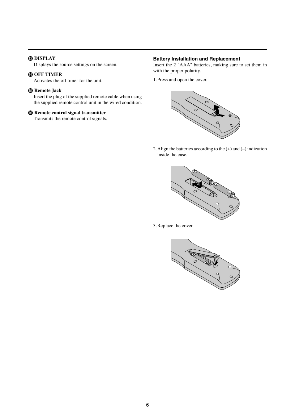 NEC 42MP1 User Manual | Page 13 / 54
