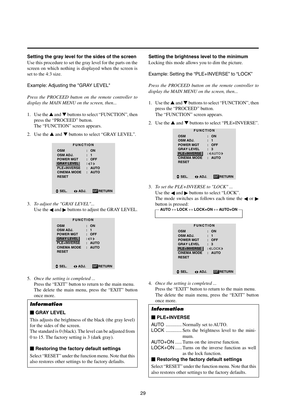 NEC 42MP1 User Manual | Page 36 / 54