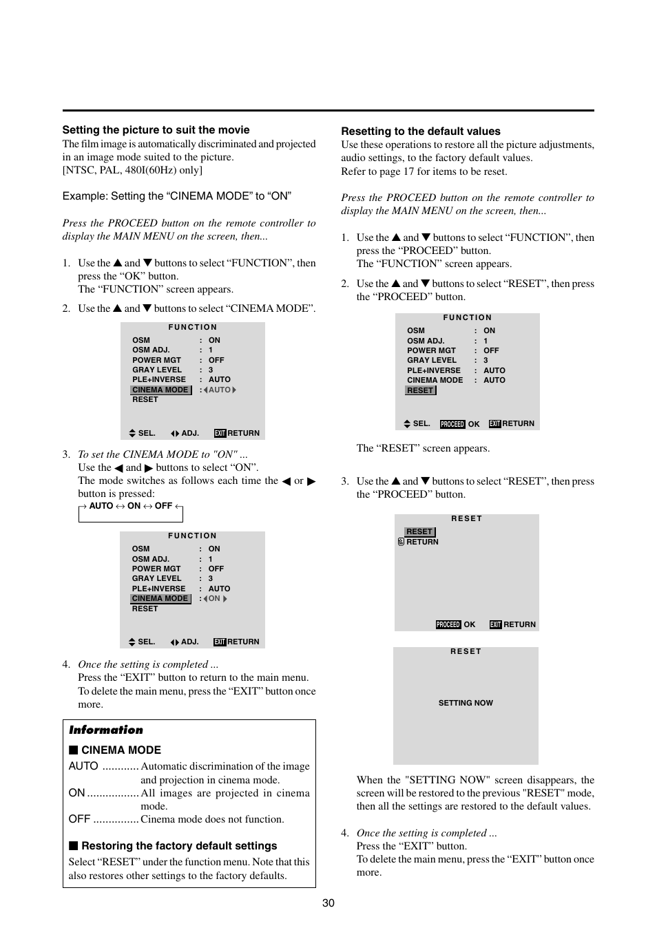 NEC 42MP1 User Manual | Page 37 / 54