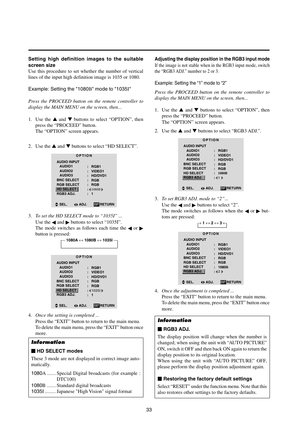 NEC 42MP1 User Manual | Page 40 / 54