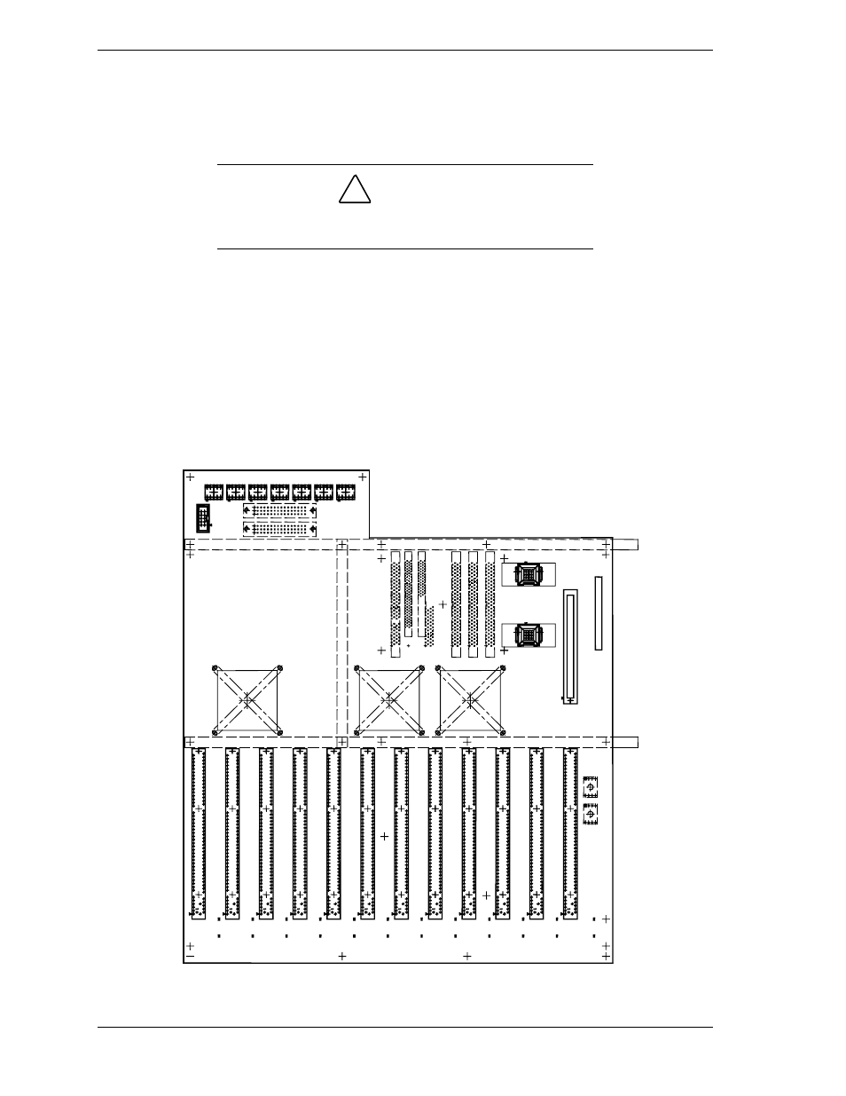 Identifying pci slots in the core module, Caution | NEC 1080Xd User Manual | Page 174 / 216