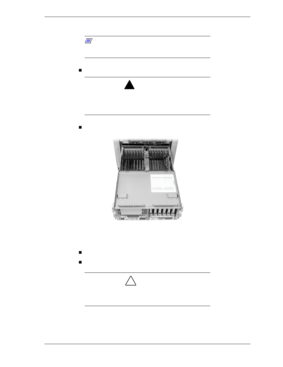 Warning, Caution | NEC 1080Xd User Manual | Page 187 / 216